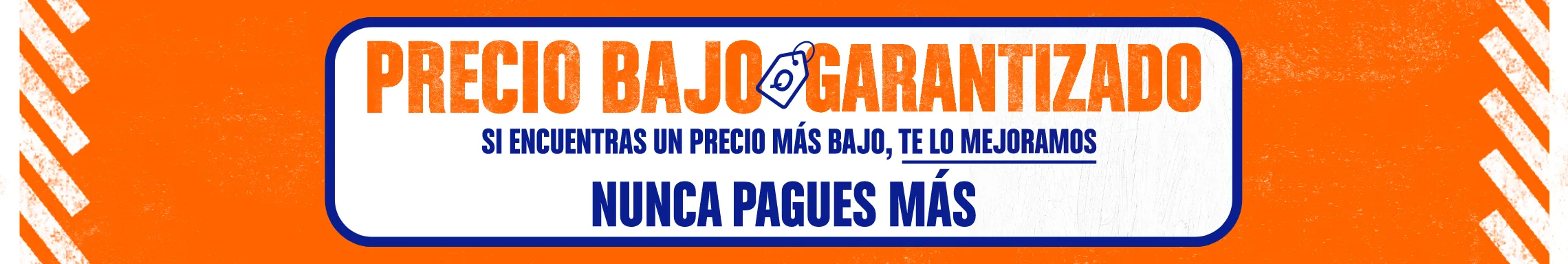 Precio bajo garantizado